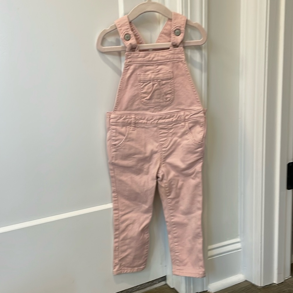 Baby Gap pink overalls 2T